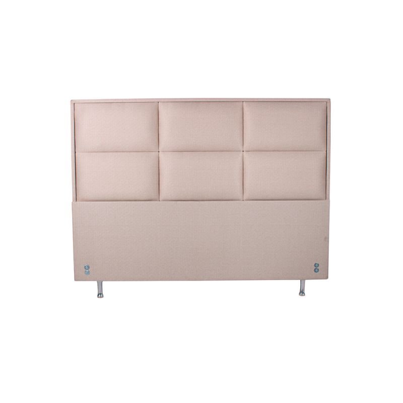 Cabeceira Para Cama Box Casal 138x127cm - Linho Bege