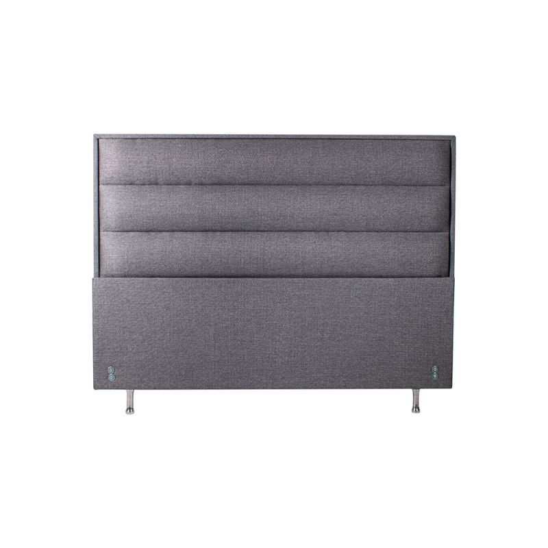 Cabeceira Estofada Para Cama Box King 193x127cm - Wave