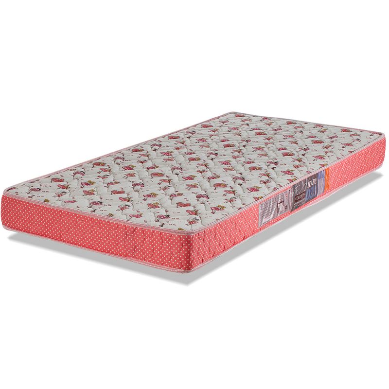 Colchão Icaro Kids D23 Rosa 88x188x14cm