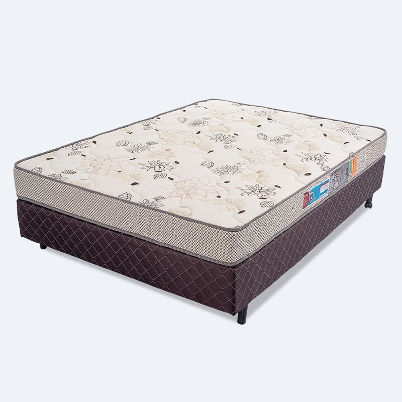 Colchão e Box Casal Espuma D28 Certificada 138x188x51cm - Ícaro