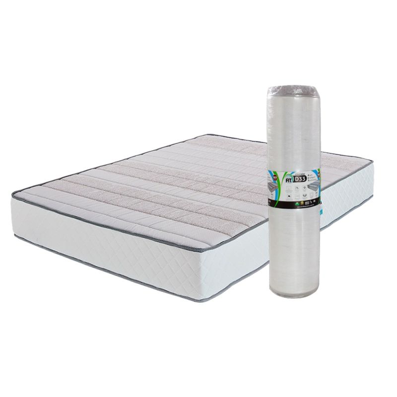 Colchão Casal 138x188x25cm Espuma D33 - Fit - FA Colchões