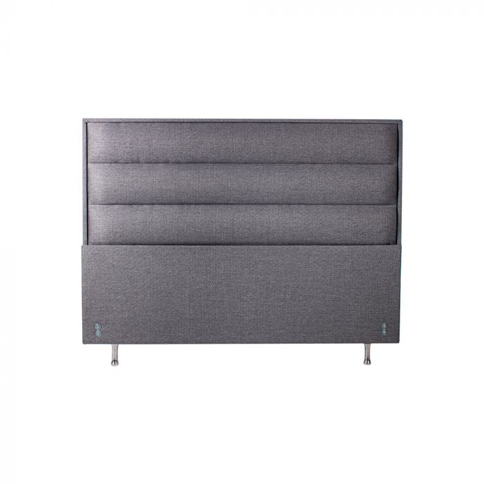Cabeceira Estofada Para Cama Box Casal 138x127cm - Wave