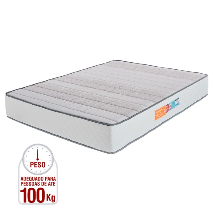 Colchão Queen 158x198x25cm Espuma D33 - Fit - FA Colchões