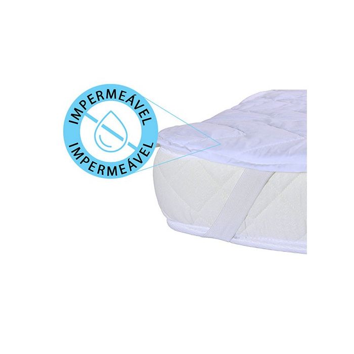 Protetor de Colchão para berço Impermeável 70x130x12cm - FA Colchões