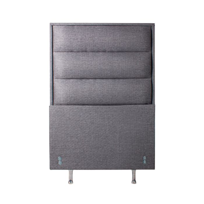Cabeceira Estofada Para Cama Box Twin 97x127cm - Wave