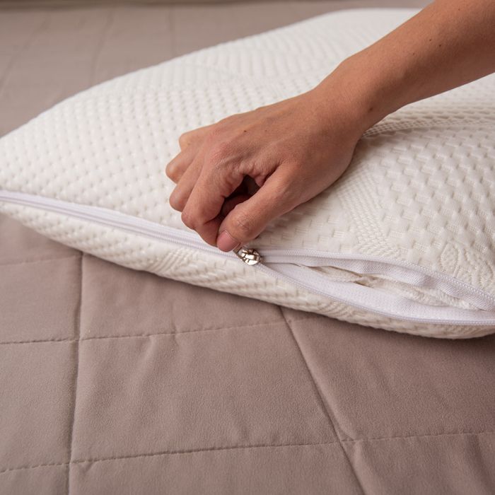 Travesseiro Premium 3 Camadas Viscoelástica Látex Hipersoft 50x70cm - Adaptive