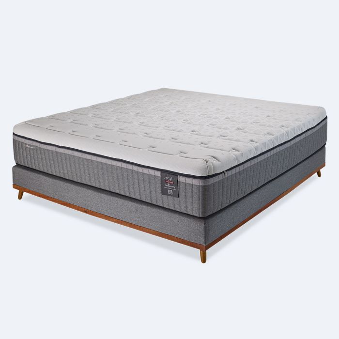 Cama Box Casal Max Recovery Molas Ensacadas HCell e Viscoelástica 138x188cm  F.A. Colchões