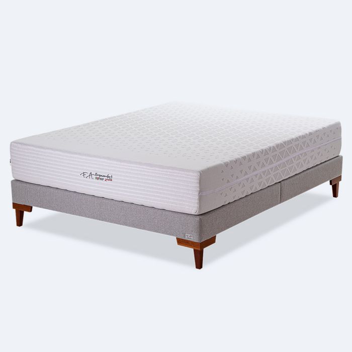 Colchão e Box King Espuma Soft D40 193x203x62cm - Ergocomfort