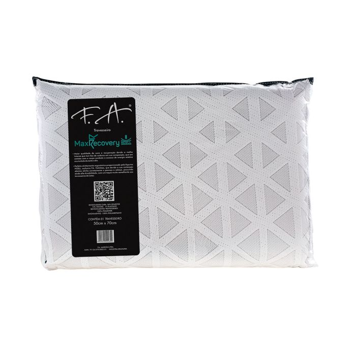 Travesseiro Espuma Hcell High Resilience Premium 50x70cm - Max Recovery