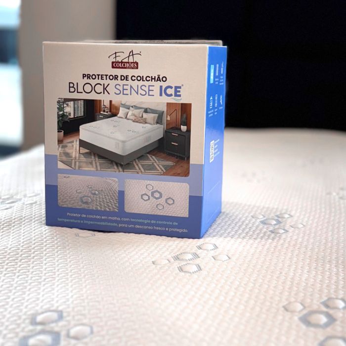 Protetor Impermeável com Toque Gelado e Refrescante Viúva - Block Sense Ice