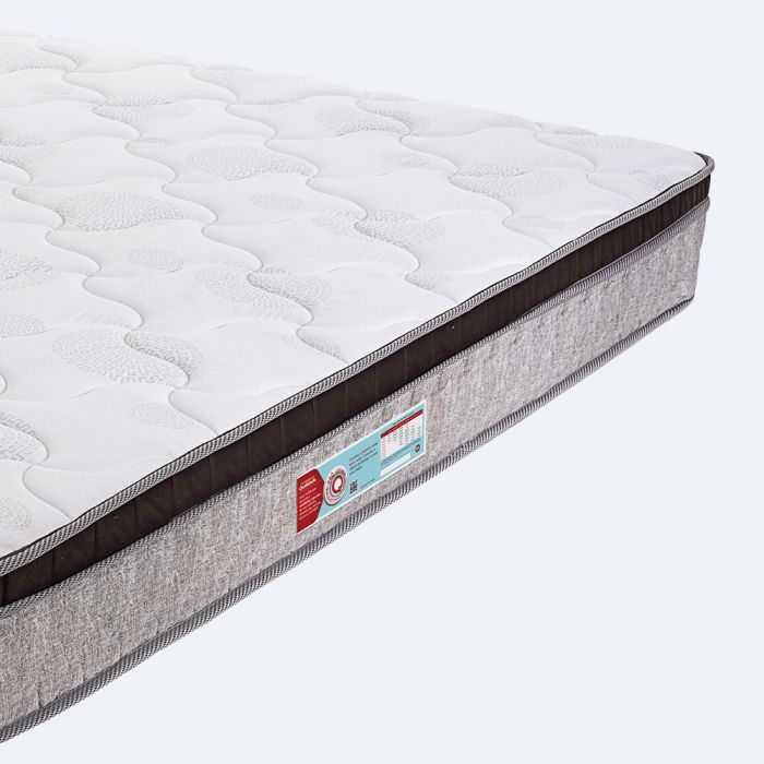 Cama Box Casal 138x188x57cm Molas Ensacadas - Top Suport 